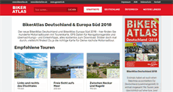 Desktop Screenshot of bikeratlas.de